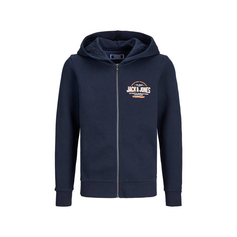 Hoodie Mit Reissverschluss Jungen Marine 128 von Jack & Jones Junior