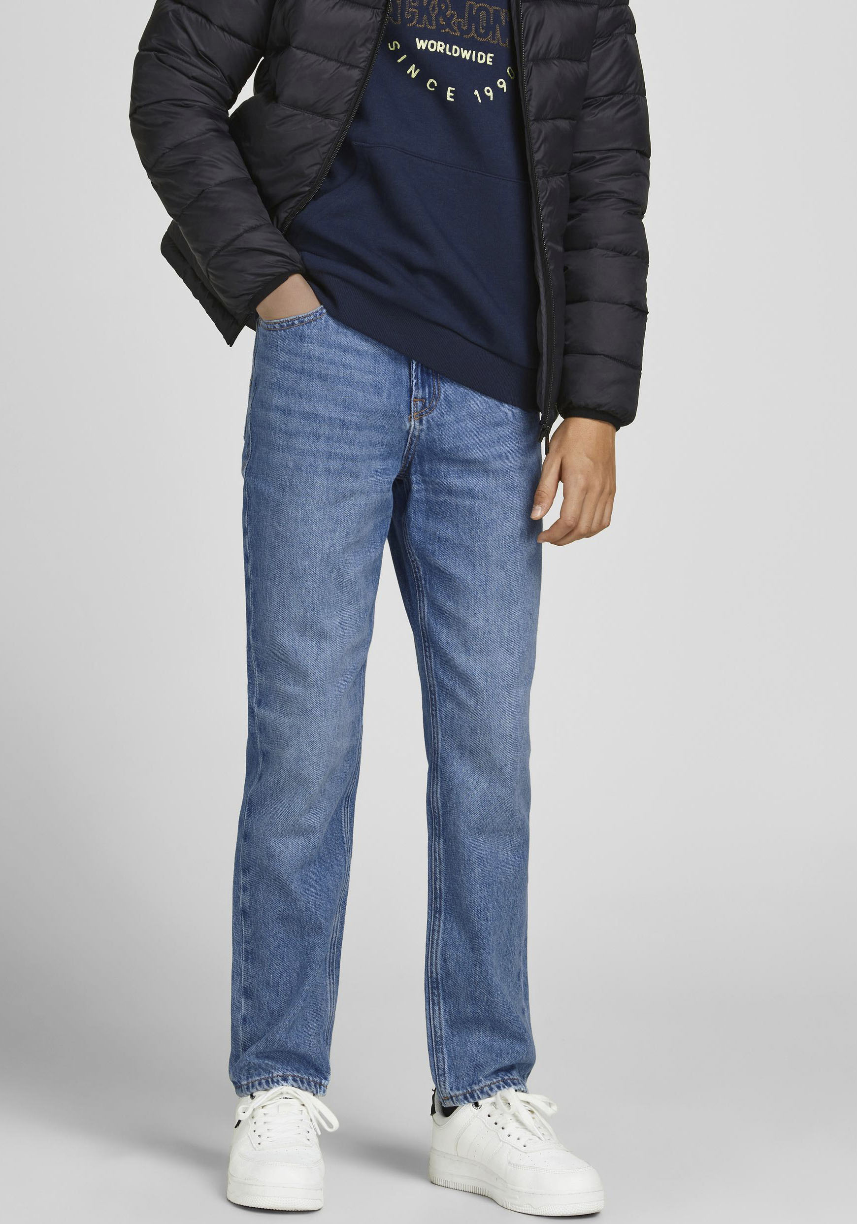 Jack & Jones Junior 5-Pocket-Jeans »JJICLARK JJORIGINAL MF 02« Jack & Jones Junior 5-Pocket-Jeans »JJICLARK JJORIGINAL MF 02« von Jack & Jones Junior