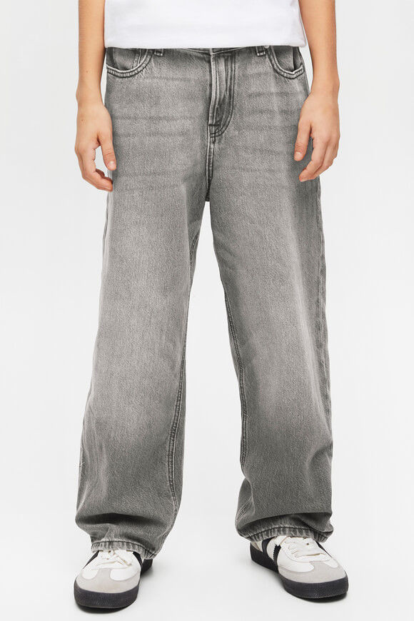 Jack & Jones Junior Alex Baggy Fit Jeans | Grey Denim | Jungen  | 140 von Jack & Jones Junior