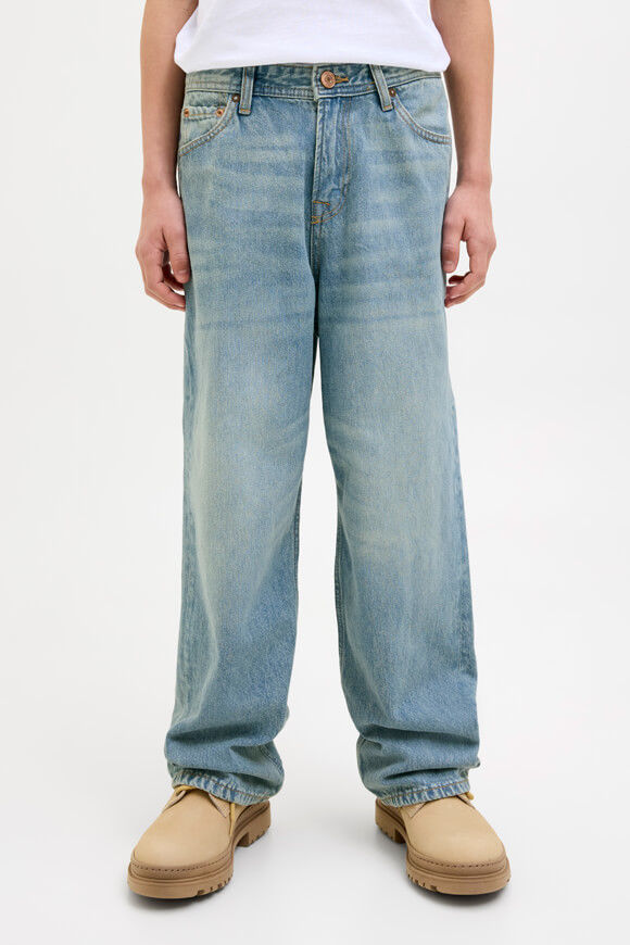 Jack & Jones Junior Alex Baggy Fit Jeans | Light Blue Denim | Jungen  | 140 von Jack & Jones Junior