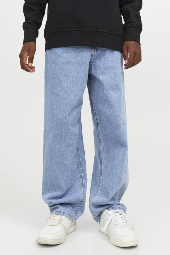 Jack & Jones Junior Alex Baggy Fit Jeans | Light Blue | Jungen  | 170 von Jack & Jones Junior