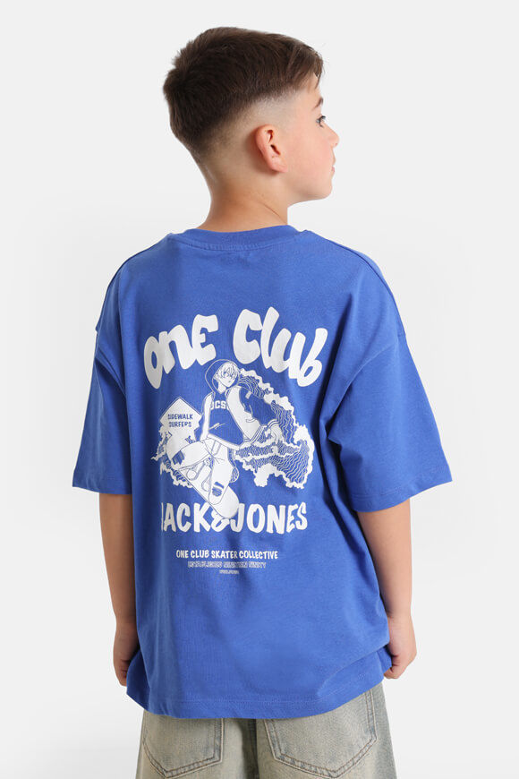 Jack & Jones Junior Backprint T-Shirt | Dazzling Blue | Jungen  | 140 von Jack & Jones Junior