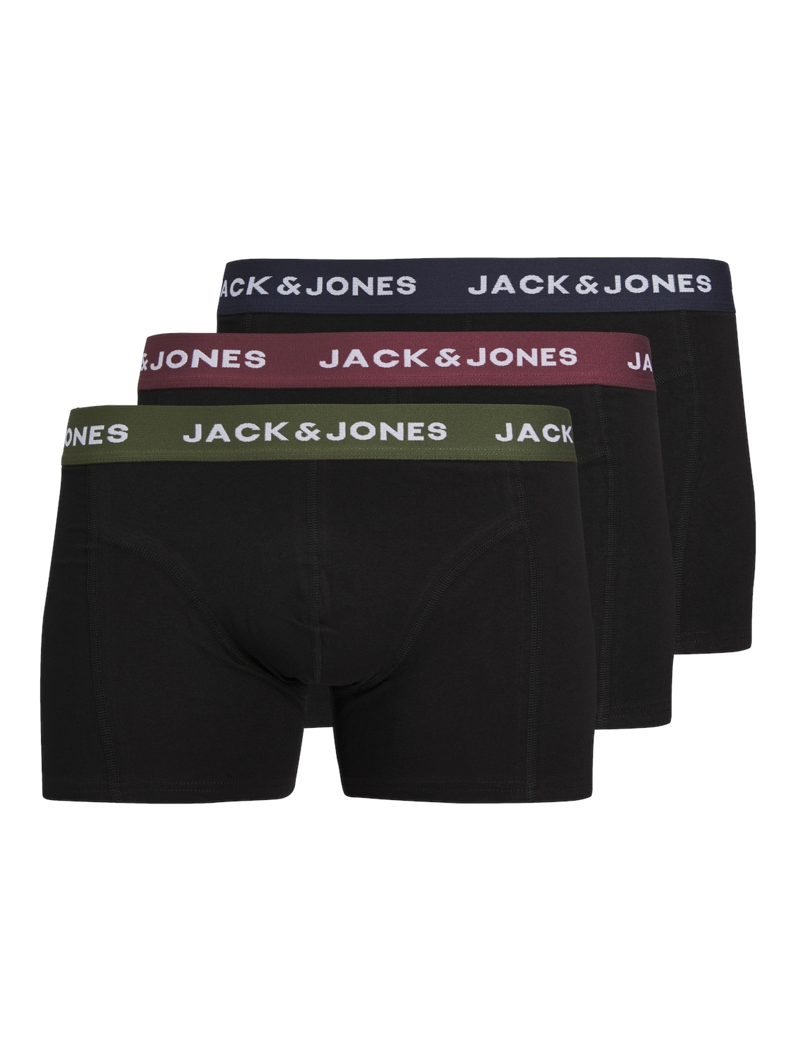 Jack & Jones Junior Boxershorts »JACARON SOLID TRUNKS 3 PACK JNR«, (Packung, 3 St.) von Jack & Jones Junior