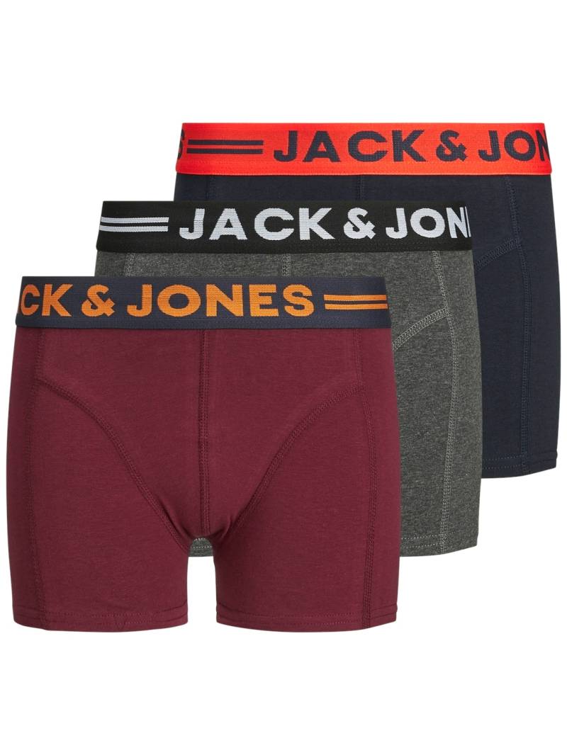 Jack & Jones Junior Boxershorts »JACLICHFIELD TRUNKS 3 PACK NOOS JNR«, (Packung, 3 St.) von Jack & Jones Junior