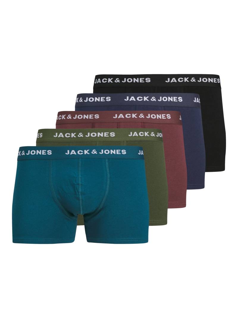 Jack & Jones Junior Boxershorts »JACTEO SOLID TRUNKS 5 PACK JNR«, (Packung, 3 St.) von Jack & Jones Junior