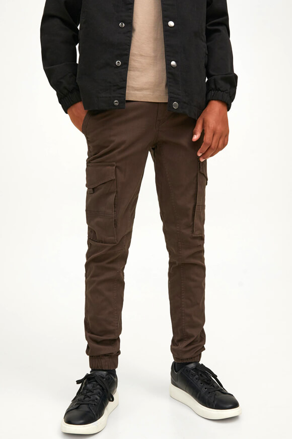 Jack & Jones Junior Paul Flake Cargohose | Mulch | Jungen  | 152 von Jack & Jones Junior