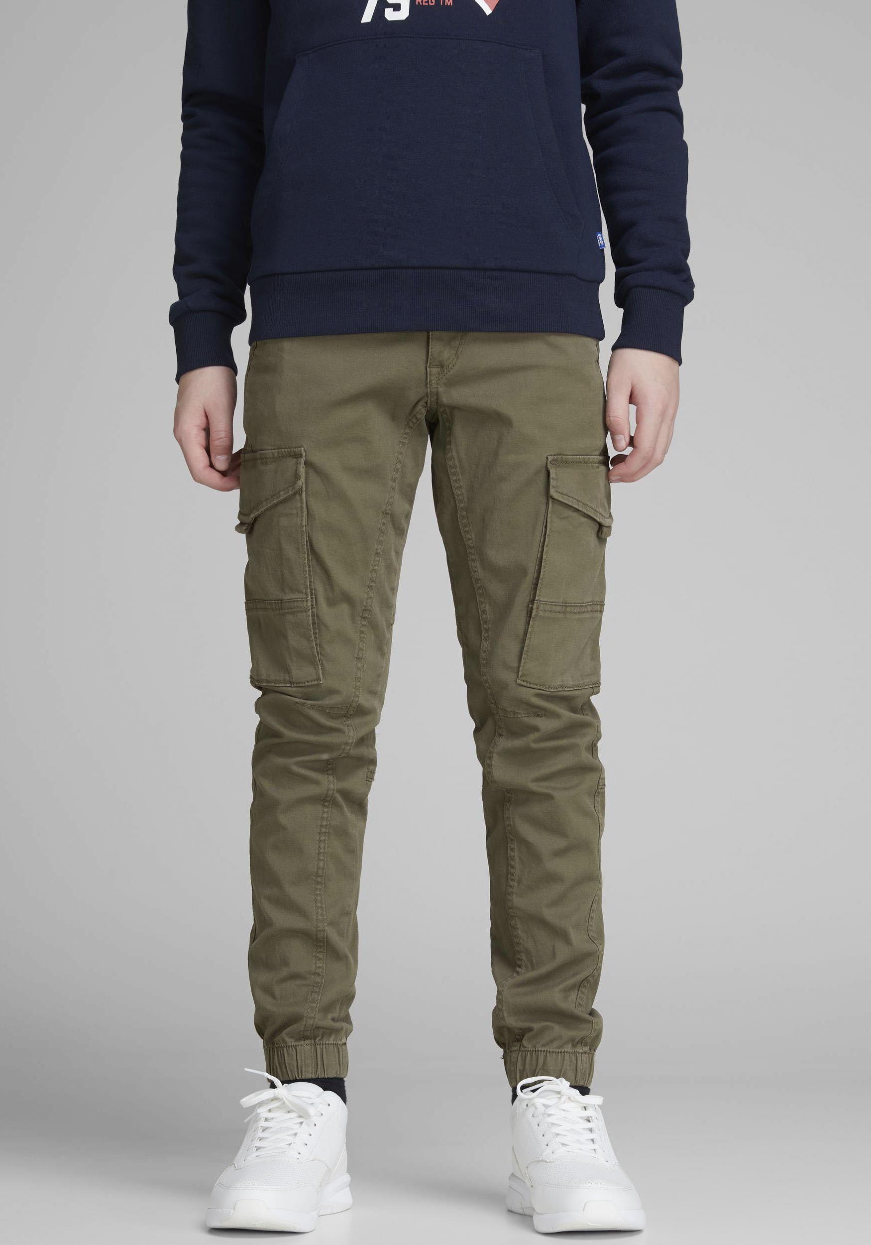 Jack & Jones Junior Cargohose »JPSTPAUL JJFLAKE AKM 542 OLIVE NOOS JNR« Jack & Jones Junior Cargohose »JPSTPAUL JJFLAKE AKM 542 OLIVE NOOS JNR« von Jack & Jones Junior
