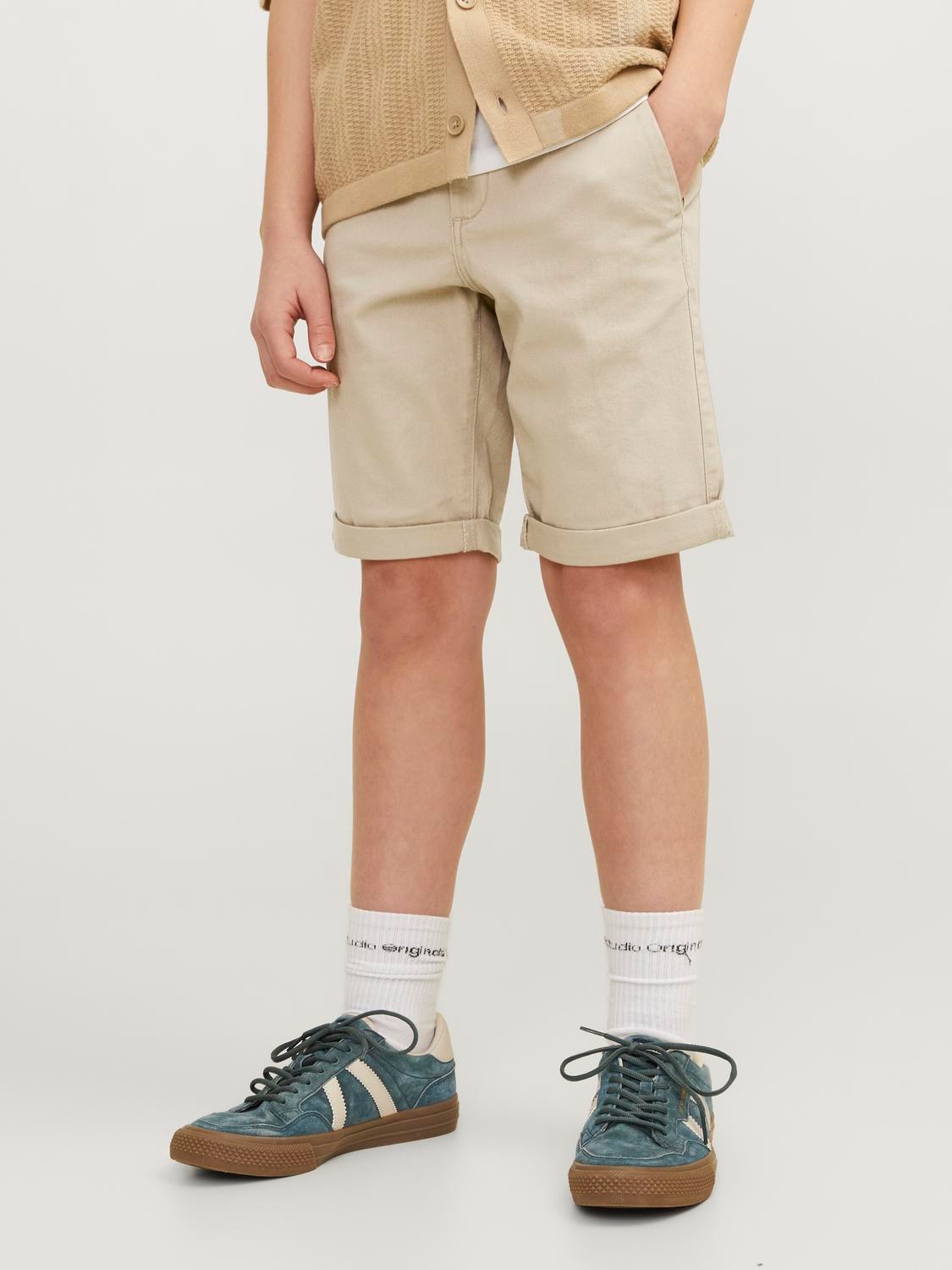 Jack & Jones Junior Chinoshorts »JPSTDAVID JJCHINO SHORTS AKM SN JNR« von Jack & Jones Junior