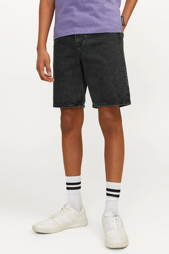 Jack & Jones Junior Chris Jeansshorts | Black Denim | Jungen  | 140 von Jack & Jones Junior