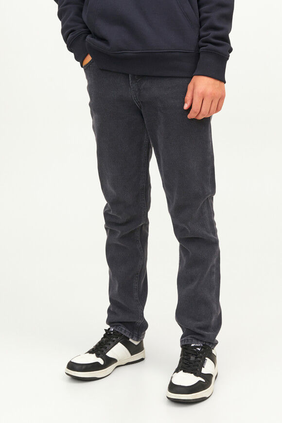 Jack & Jones Junior Clark Regular Fit Jeans | Black Denim | Jungen  | 146 von Jack & Jones Junior