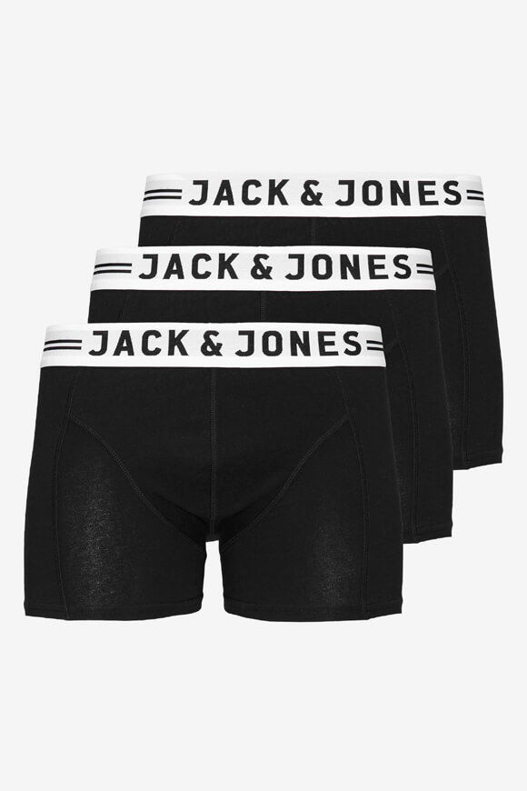 Jack & Jones Junior Dreierpack Boxershorts | Black | Jungen  | 140 von Jack & Jones Junior