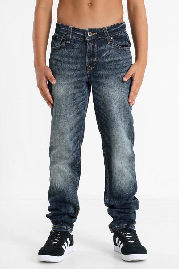 Jack & Jones Junior Glenn Slim Fit Jeans | Dark Blue | Jungen  | 146 von Jack & Jones Junior