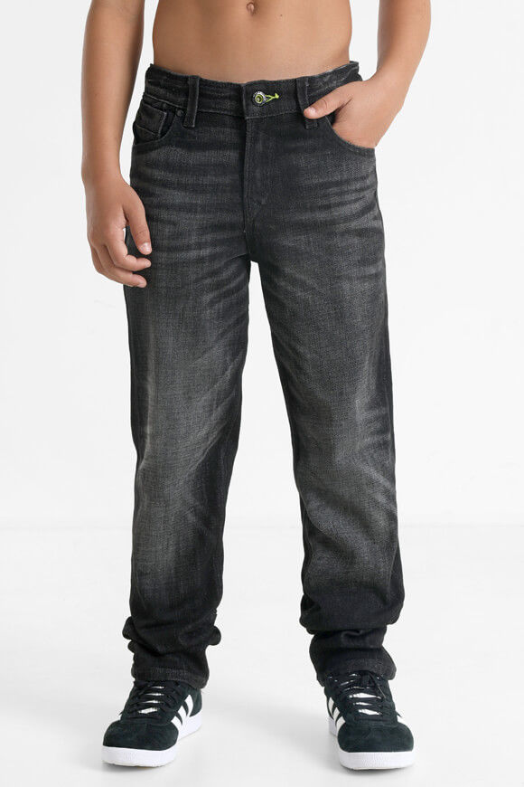 Jack & Jones Junior Glenn Slim Fit Jeans | Used Black | Jungen  | 140 von Jack & Jones Junior