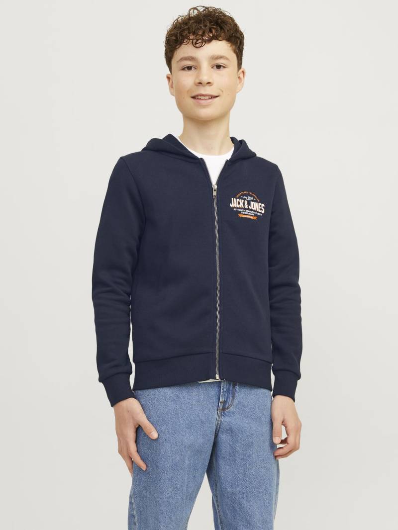 Jack & Jones Junior Kapuzensweatjacke »JJELOGO SWEAT ZIP HOOD 2C 24/25 NOOS JNR« von Jack & Jones Junior