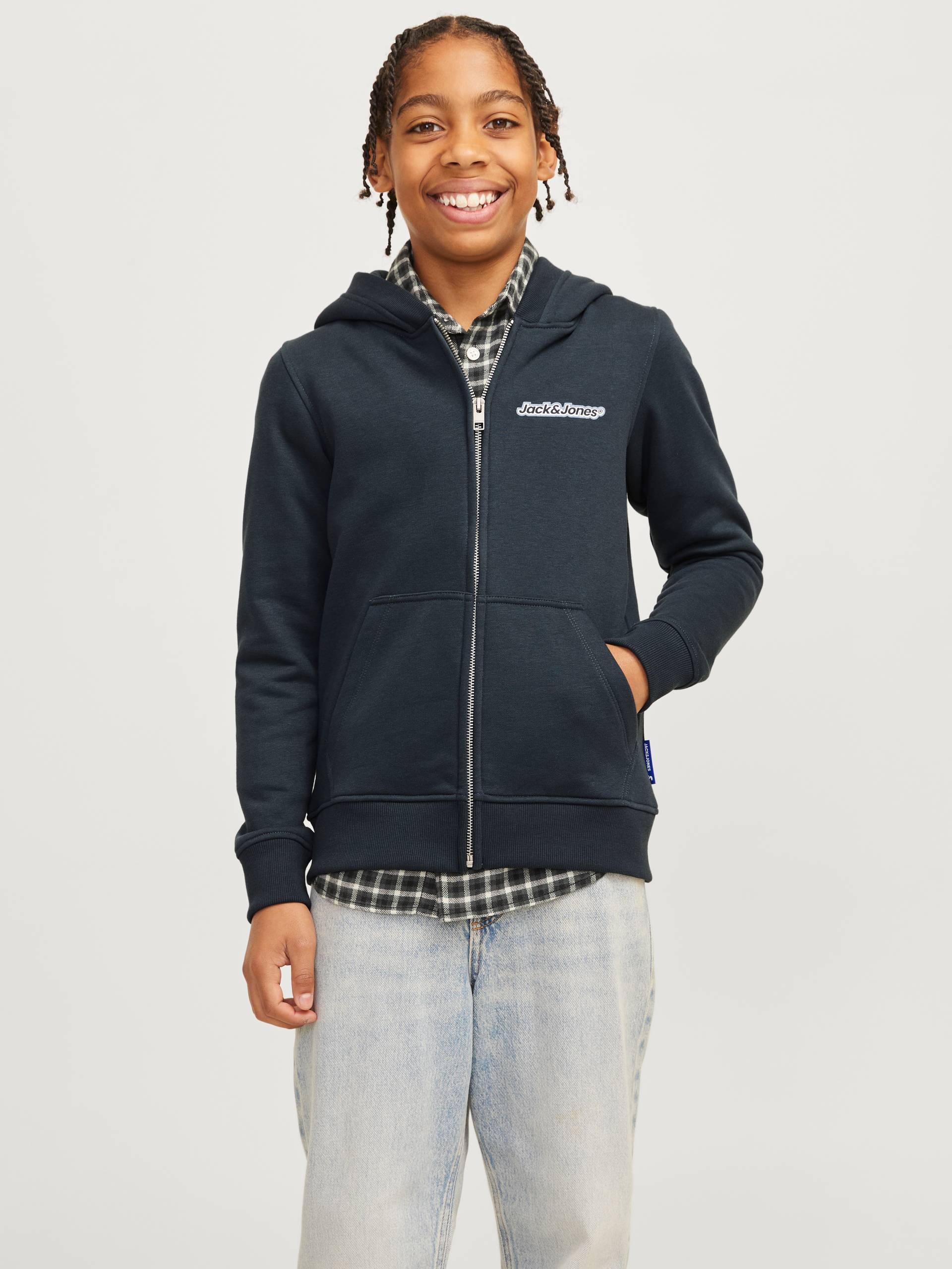 Jack & Jones Junior Kapuzensweatjacke »JORVESTERBRO NEWTON SWEATZIP HOOD BF JNR« von Jack & Jones Junior