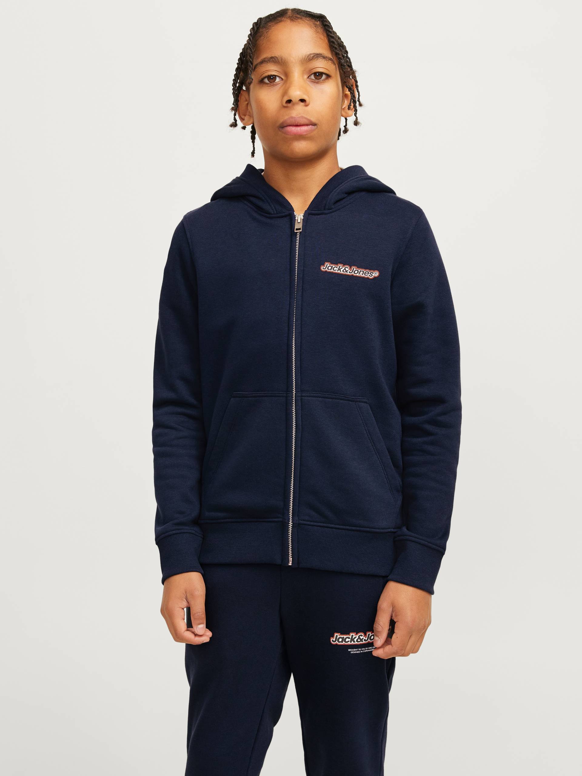 Jack & Jones Junior Kapuzensweatjacke »JORVESTERBRO NEWTON SWEATZIP HOOD BF JNR« von Jack & Jones Junior