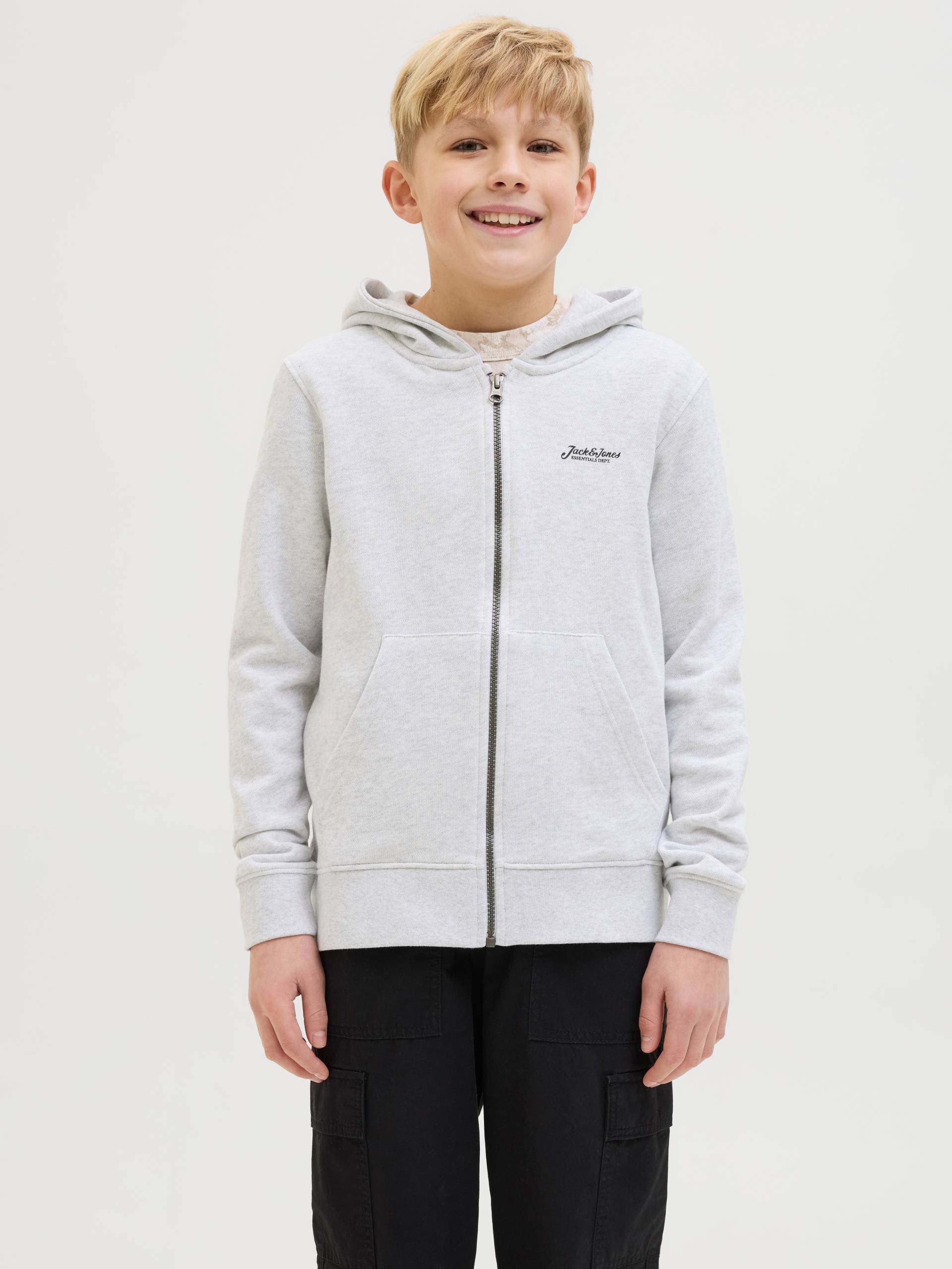 Jack & Jones Junior Kapuzensweatshirt »JJBEAU SWEAT ZIP HOOD JNR« von Jack & Jones Junior