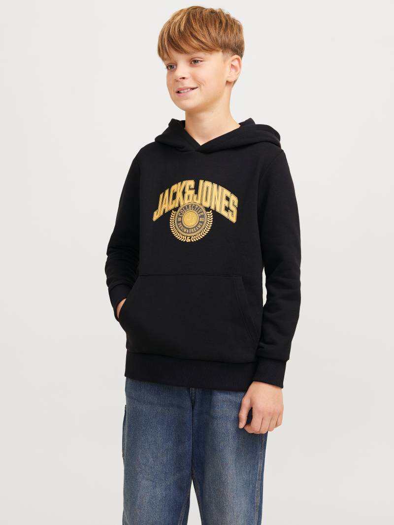 Jack & Jones Junior Kapuzensweatshirt »JJKAM VARSITY BRANDING SWEAT HOOD JNR« von Jack & Jones Junior