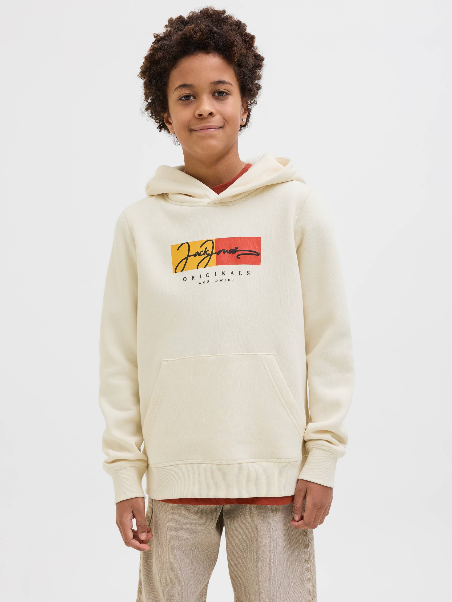 Jack & Jones Junior Kapuzensweatshirt »JORFREDERIKSBERG BOX SCI SW.H SN UNB JNR« von Jack & Jones Junior