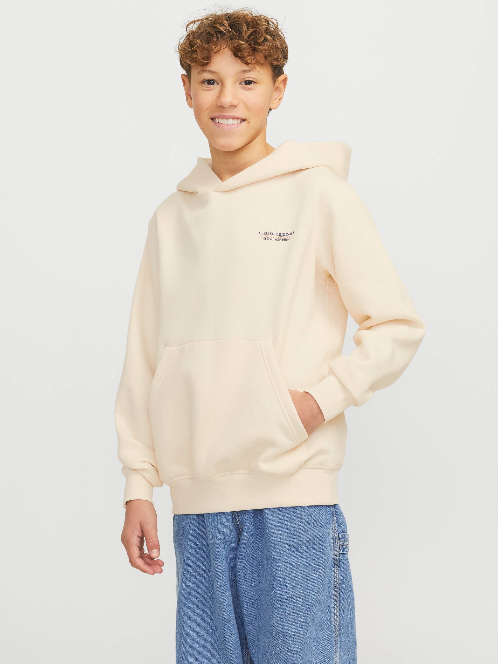 Jack & Jones Junior Kapuzensweatshirt »JORISLINGTON BACK SWEAT HOOD SN JNR« von Jack & Jones Junior