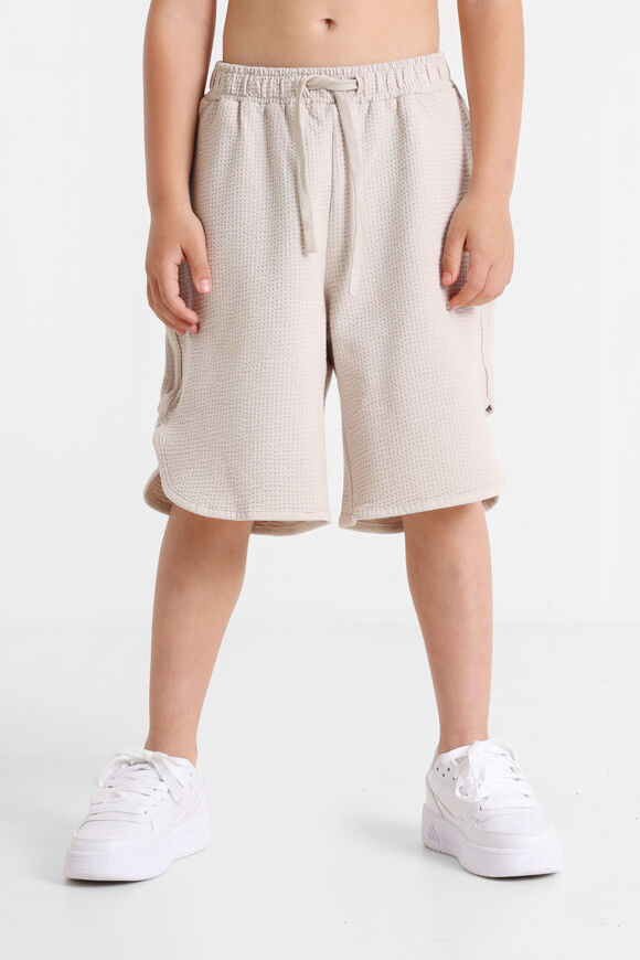 Jack & Jones Junior Karl Fred Strukturierte Stoffshorts | Moonbeam | Jungen  | 152 von Jack & Jones Junior