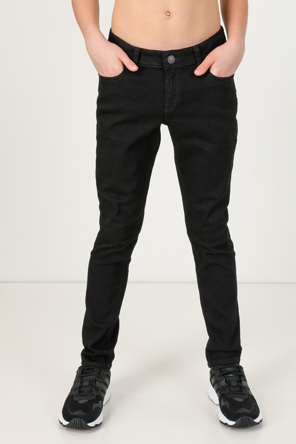 Jack & Jones Junior Liam Skinny Jeans | Schwarz | Jungen  | 152 von Jack & Jones Junior