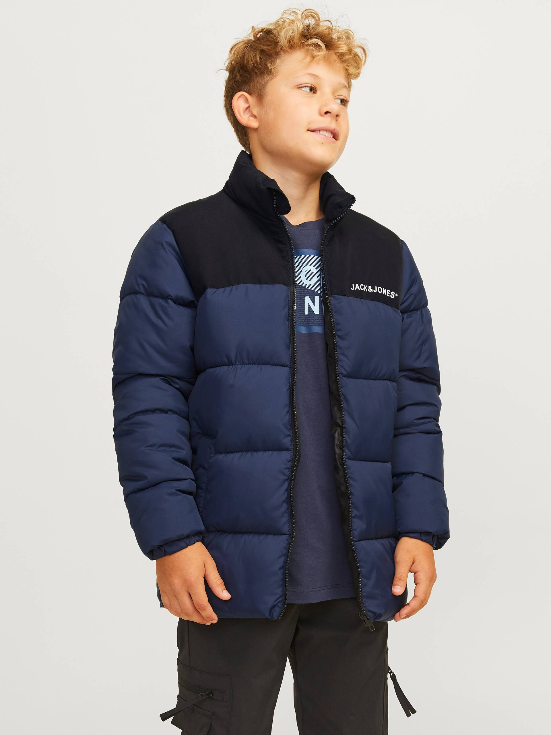 Jack & Jones Junior Outdoorjacke »JJMOON STAND COLLAR PUFFER JNR«, ohne Kapuze von Jack & Jones Junior