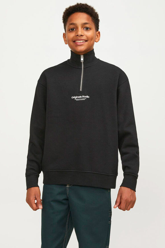 Jack & Jones Junior Oversize Sweatshirt | Black | Jungen  | 152 von Jack & Jones Junior