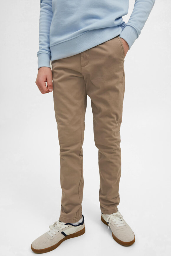 Jack & Jones Junior Slim Fit Chino | Beige | Jungen  | 152 von Jack & Jones Junior