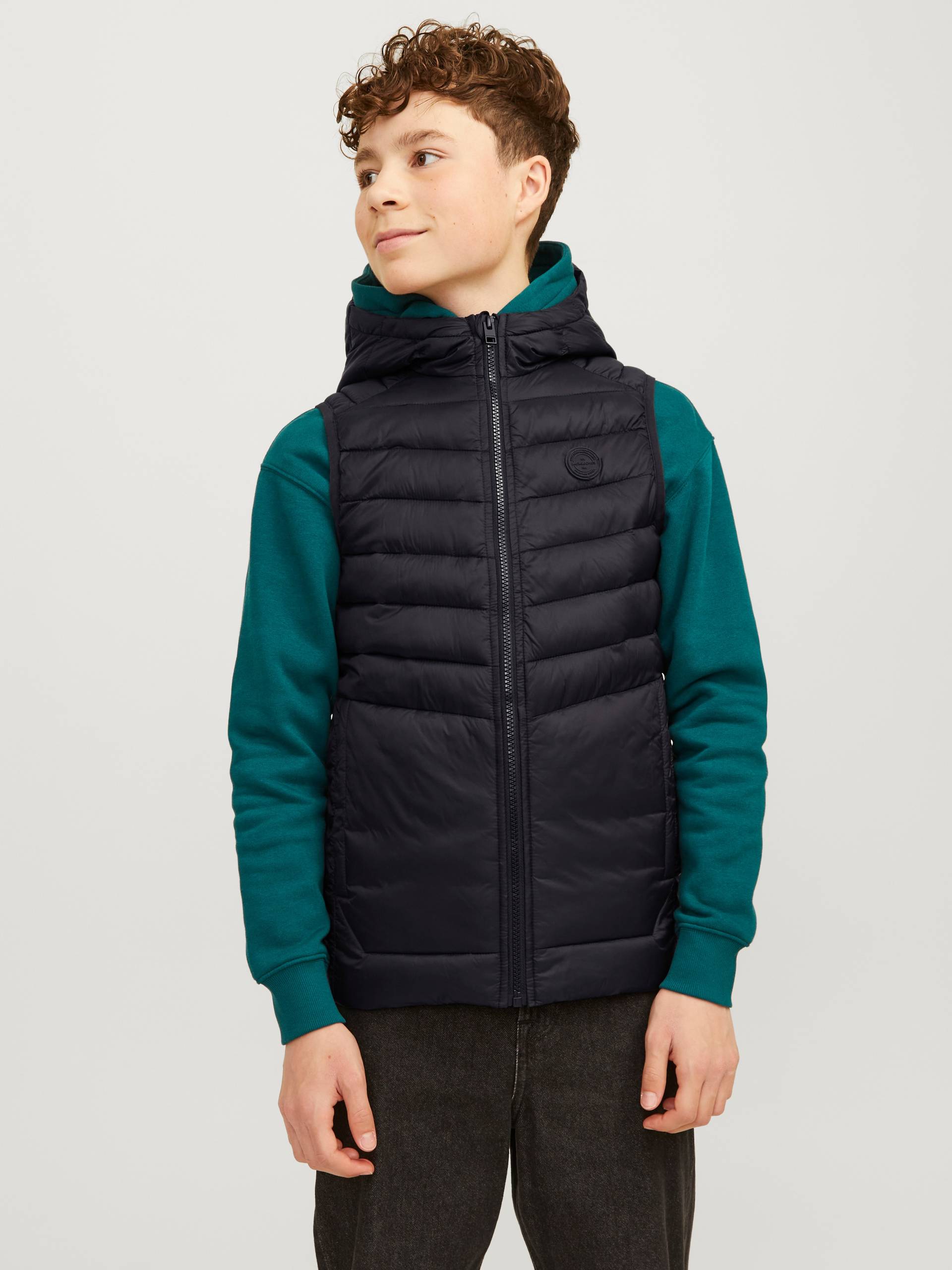 Jack & Jones Junior Steppweste »JJESPRINT PUFFER BW HOOD NOOS JNR« von Jack & Jones Junior