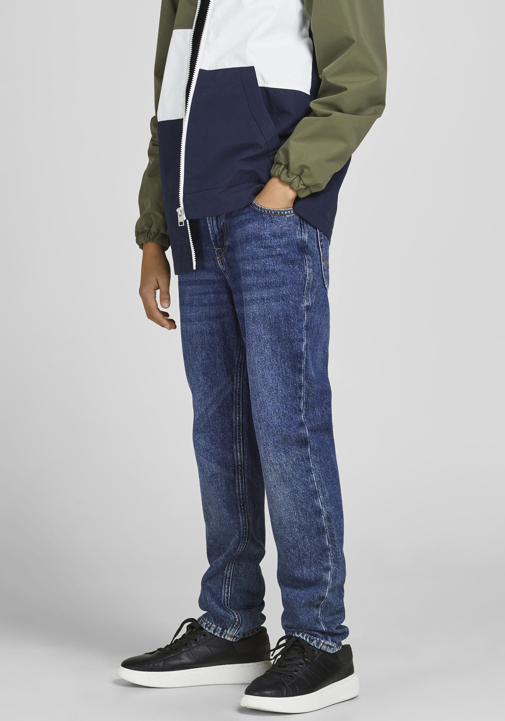 Jack & Jones Junior Regular-fit-Jeans »JJICLARK JJORIGINAL MF 123 NOOS JNR« von Jack & Jones Junior