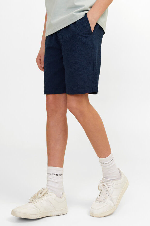 Jack & Jones Junior Strukturierte Stoffshorts | Sky Captain | Jungen  | 140 von Jack & Jones Junior