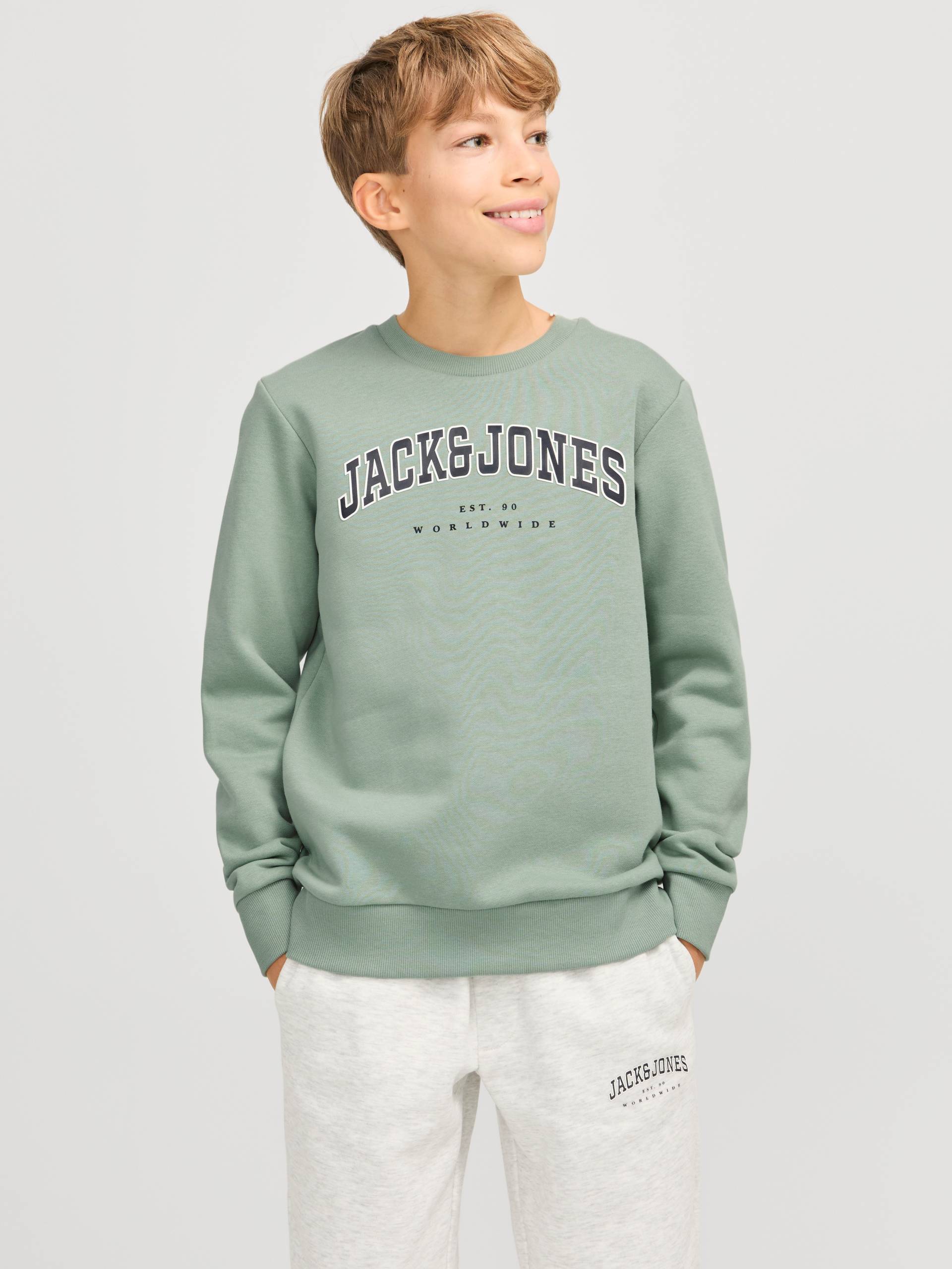 Jack & Jones Junior Sweatshirt »JJECALEB VARSITY SWEAT CREW NECK SN JNR« von Jack & Jones Junior