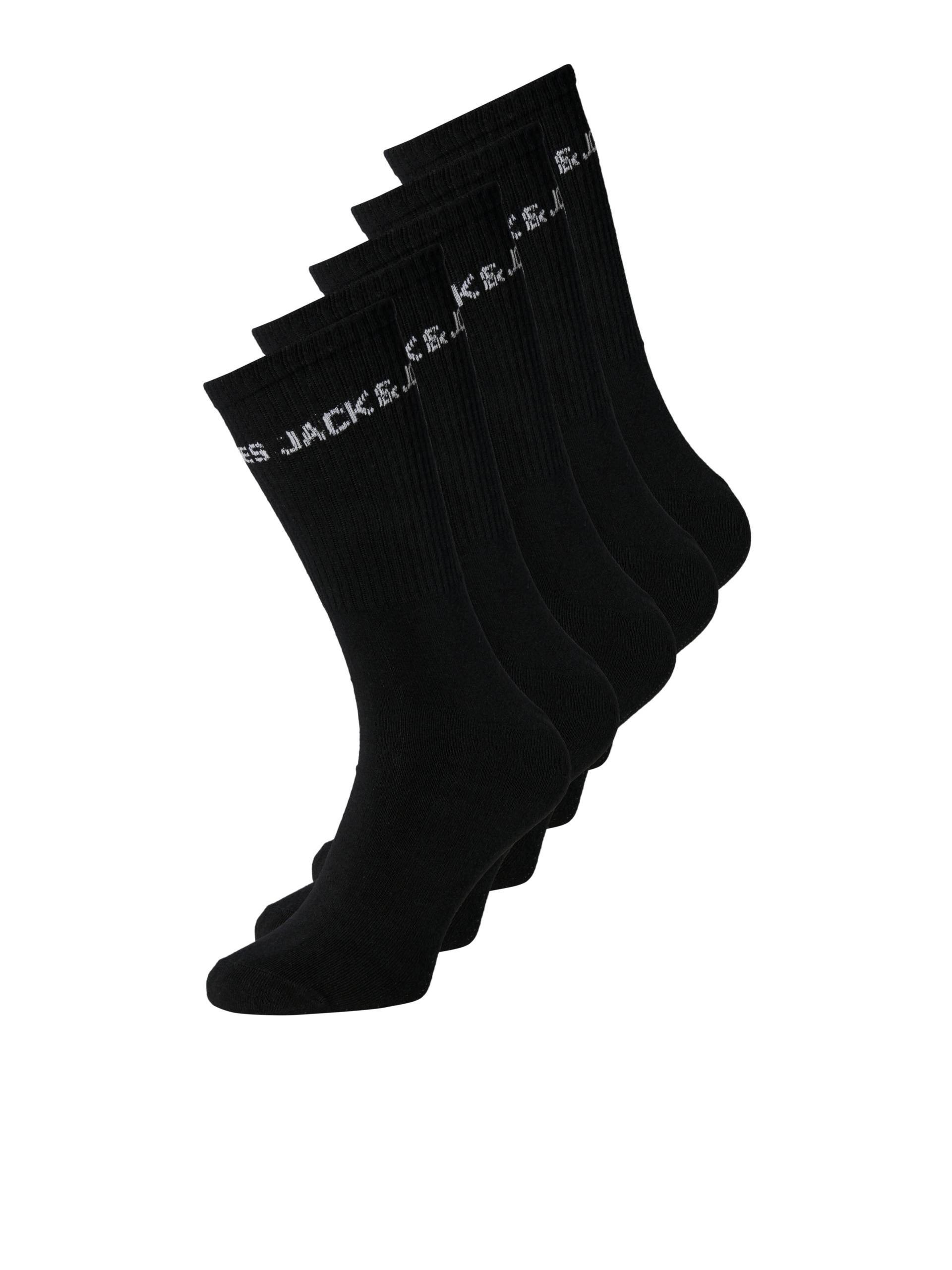 Jack & Jones Junior Tennissocken »JACBASIC LOGO TENNISSOCK 5 PACK NOOS JNR«, (Packung, 5 Paar) von Jack & Jones Junior