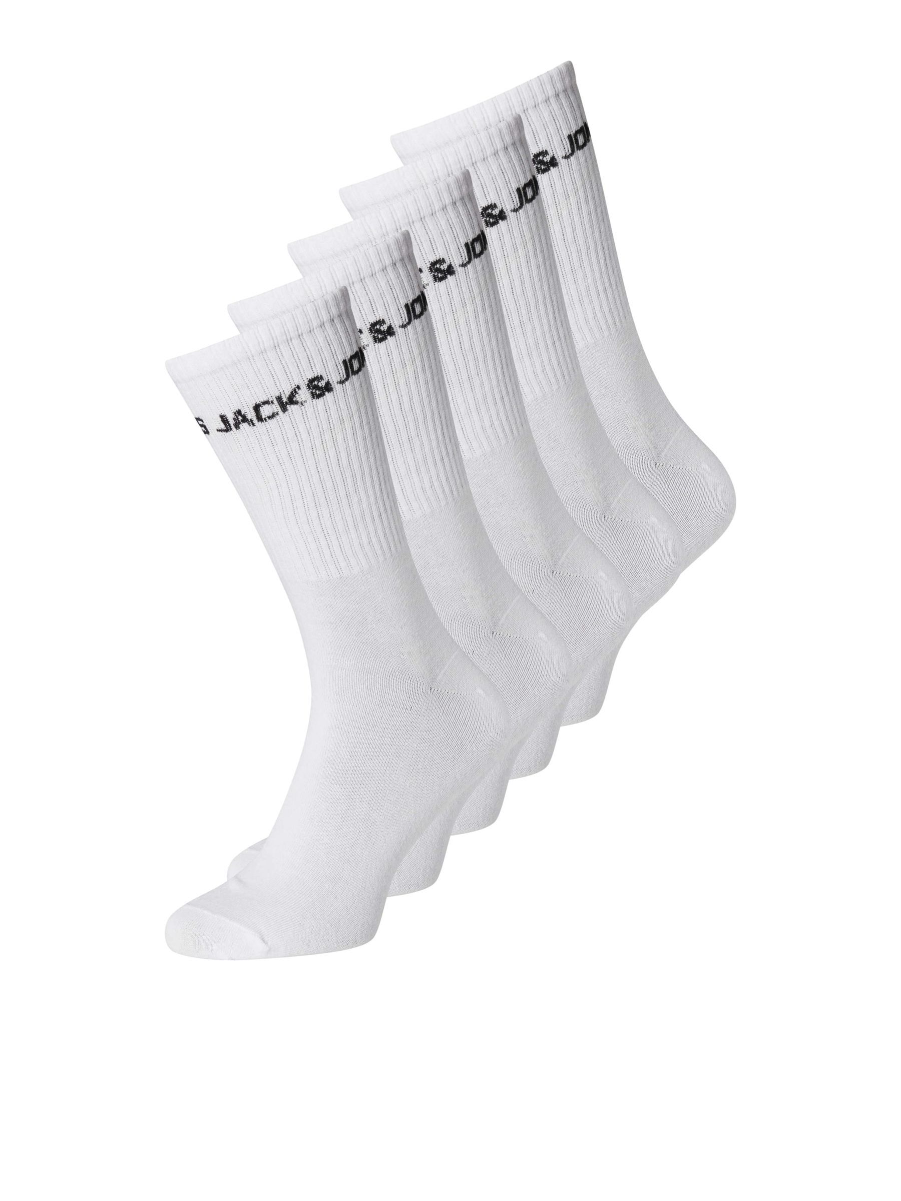 Jack & Jones Junior Tennissocken »JACBASIC LOGO TENNISSOCK 5 PACK NOOS JNR«, (Packung, 5 Paar) von Jack & Jones Junior