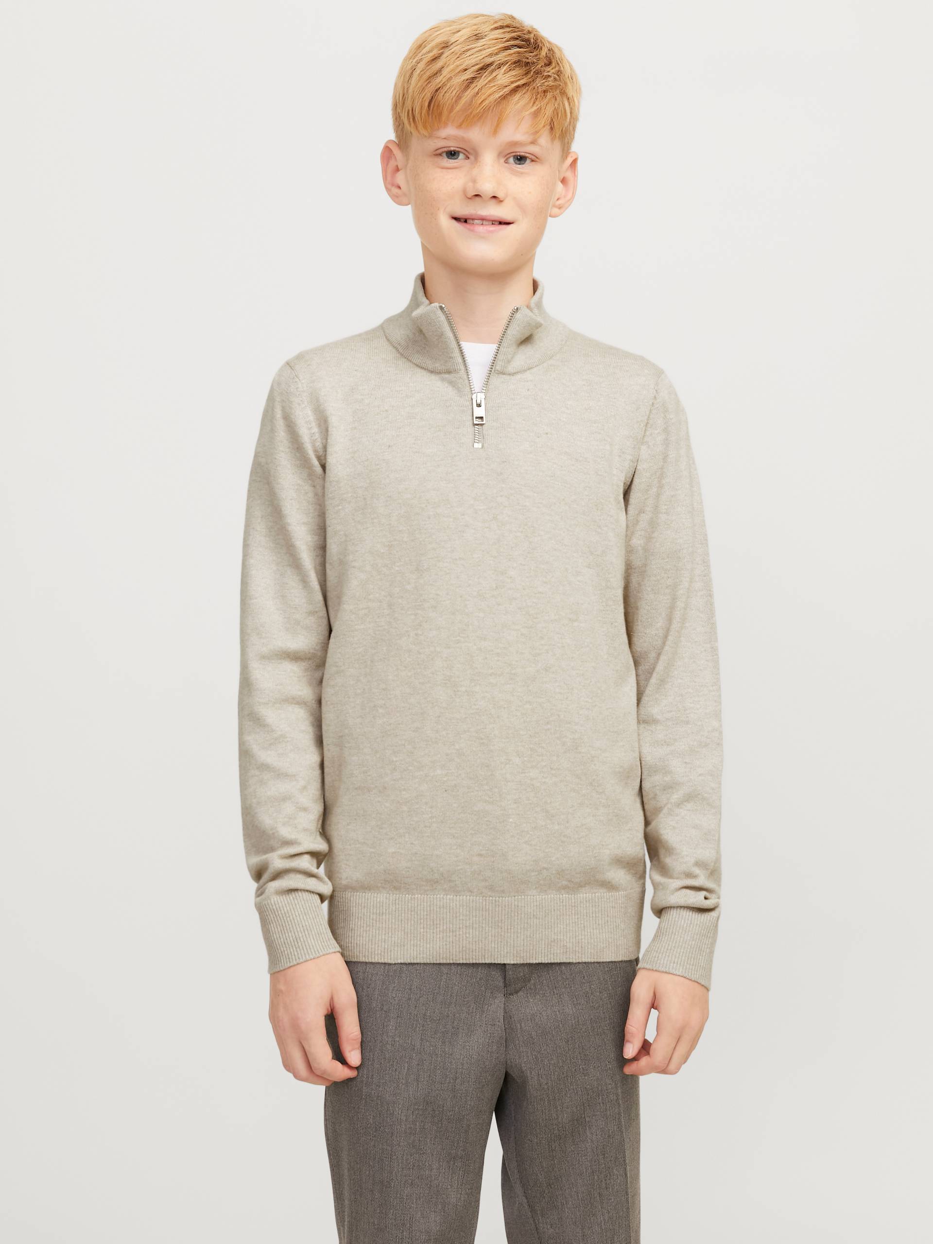 Jack & Jones Junior Troyer »JJEEMIL KNIT HALF ZIP NOOS JNR« Jack & Jones Junior Troyer »JJEEMIL KNIT HALF ZIP NOOS JNR« von Jack & Jones Junior