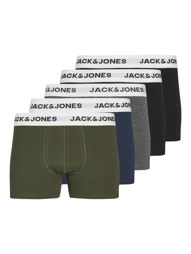 Jack & Jones Junior Trunk »JACBASIC WHITE WB TRUNKS 5 PACK NOOS JNR« von Jack & Jones Junior