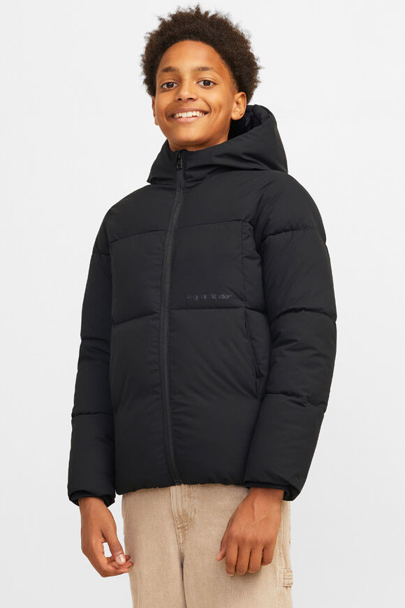 Jack & Jones Junior Vesterbro Pufferjacke | Black | Jungen  | 152 von Jack & Jones Junior