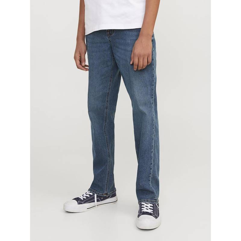 Jeans Jungen Blau Denim 128 von Jack & Jones Junior