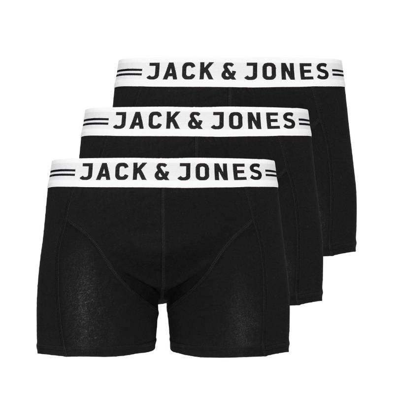 Triopack, Boxershorts Jungen Black 164 von Jack & Jones Junior