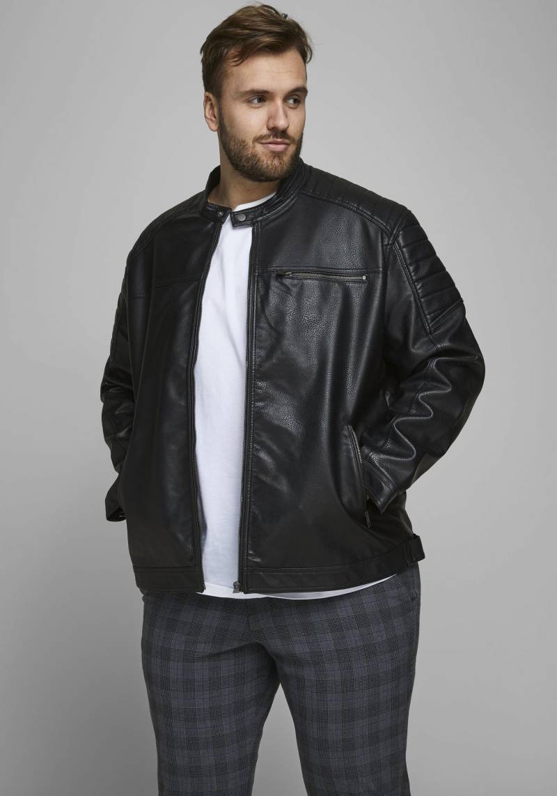 Jack & Jones PlusSize Bikerjacke »ROCKY JACKET«, bis Grösse 6XL von Jack & Jones PlusSize