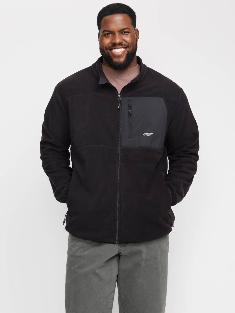 Jack & Jones PlusSize Fleecejacke »JJTHEO FLEECE JACKET PLS«, ohne Kapuze von Jack & Jones PlusSize