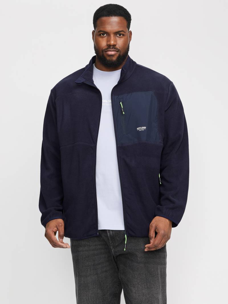 Jack & Jones PlusSize Fleecejacke »JJTHEO FLEECE JACKET PLS«, ohne Kapuze von Jack & Jones PlusSize