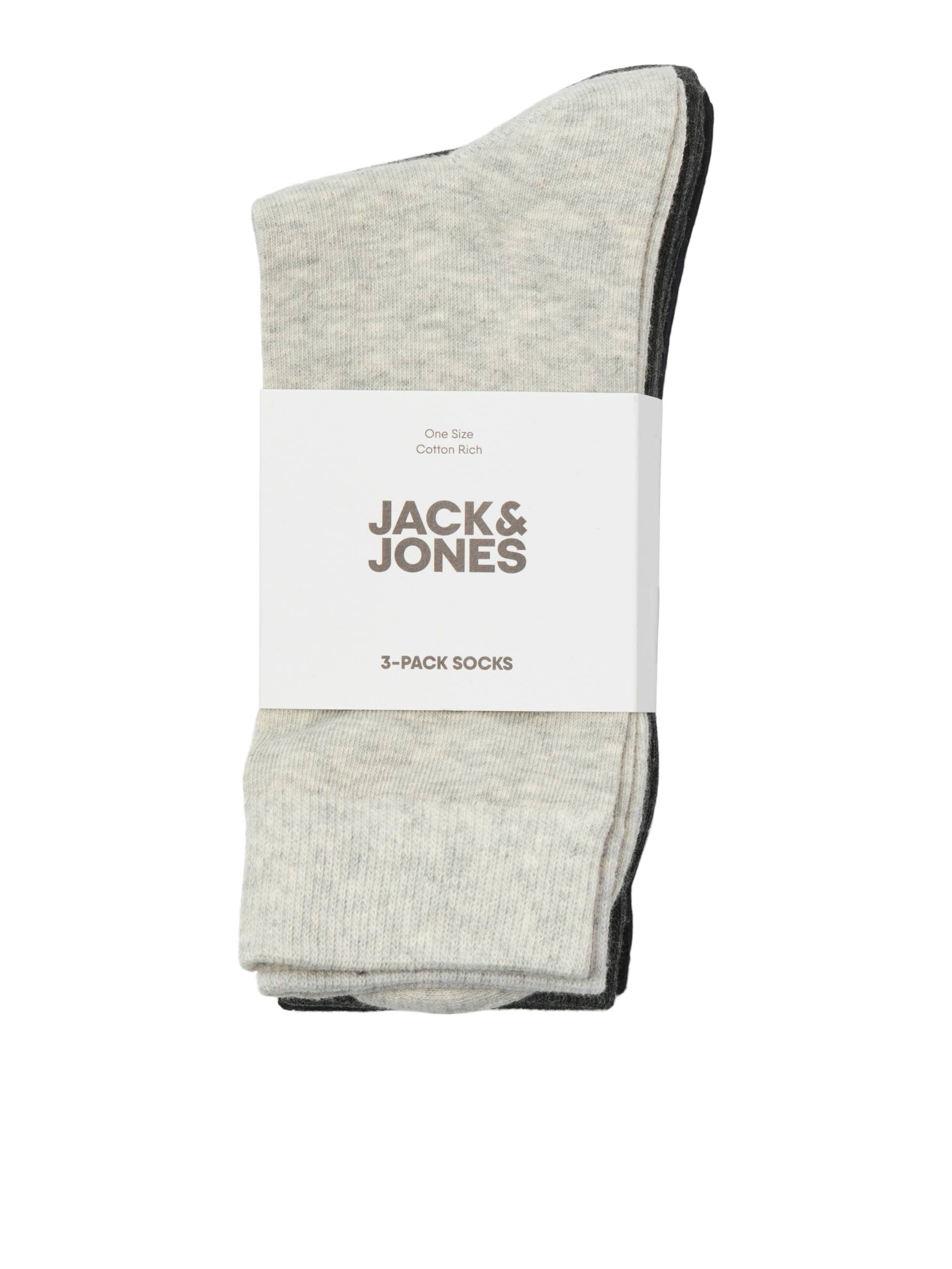 Jack & Jones PlusSize Freizeitsocken »JACRAFAEL SOCKS 3 PACK NOOS PLS« von Jack & Jones PlusSize