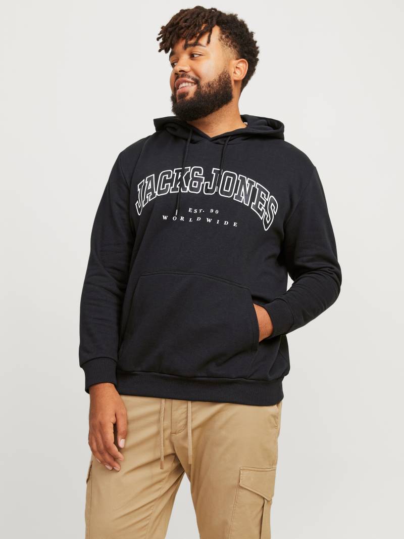 Jack & Jones PlusSize Hoodie »JJECALEB VARSITY SWEAT HOOD NOOS PLS« von Jack & Jones PlusSize