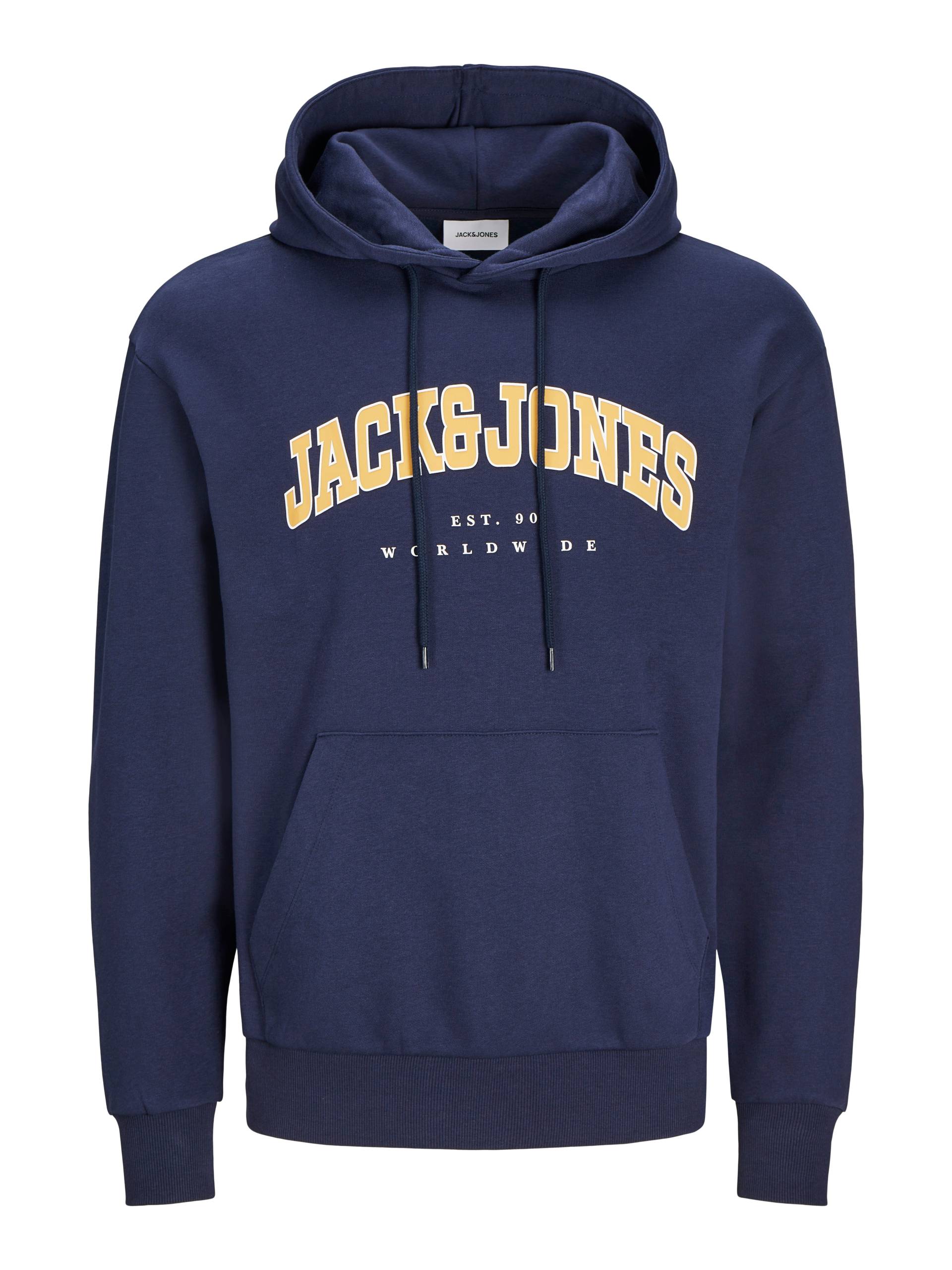 Jack & Jones PlusSize Hoodie »JJECALEB VARSITY SWEAT HOOD NOOS PLS« von Jack & Jones PlusSize