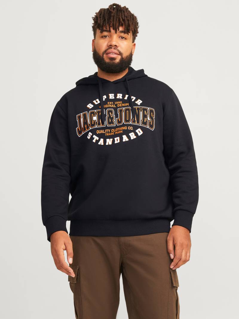 Jack & Jones PlusSize Hoodie »JJELOGO SWEAT HOOD 2 COL 24/25 NOOS PLS«, mit Logo Frontprint von Jack & Jones PlusSize