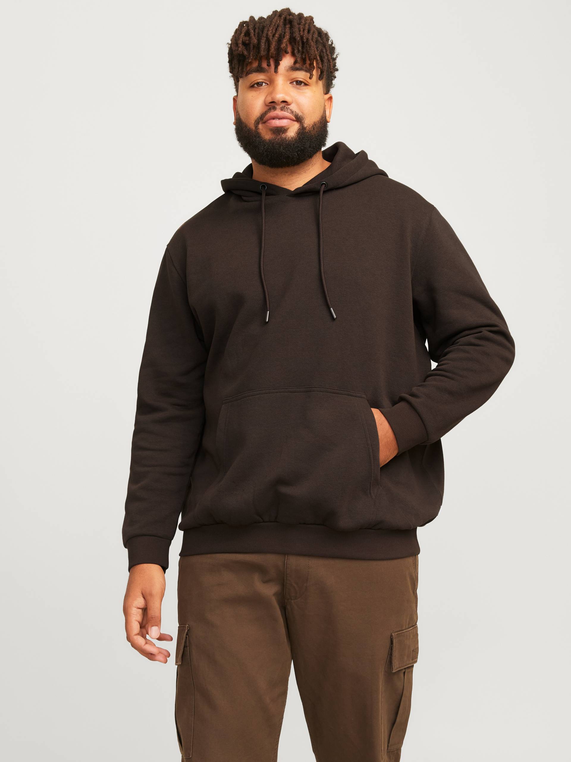 Jack & Jones PlusSize Kapuzensweatshirt »JJEBRADLEY SWEAT HOOD NOOS PLS« von Jack & Jones PlusSize