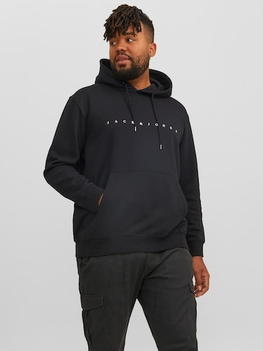 Jack & Jones PlusSize Kapuzensweatshirt »JJESTAR JJ SWEAT HOOD NOOS PLS«, mit Kängurutasche von Jack & Jones PlusSize