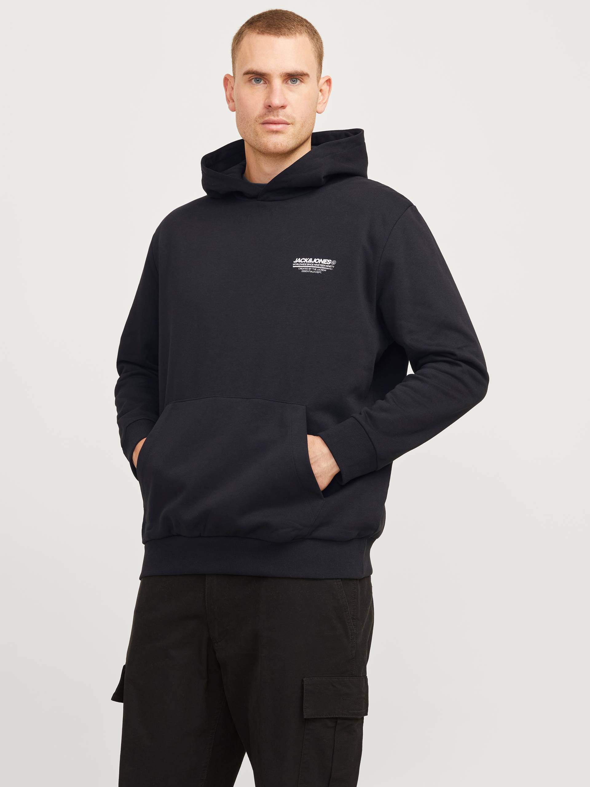 Jack & Jones PlusSize Kapuzensweatshirt »JJOLIVE SWEAT HOOD PLS« von Jack & Jones PlusSize